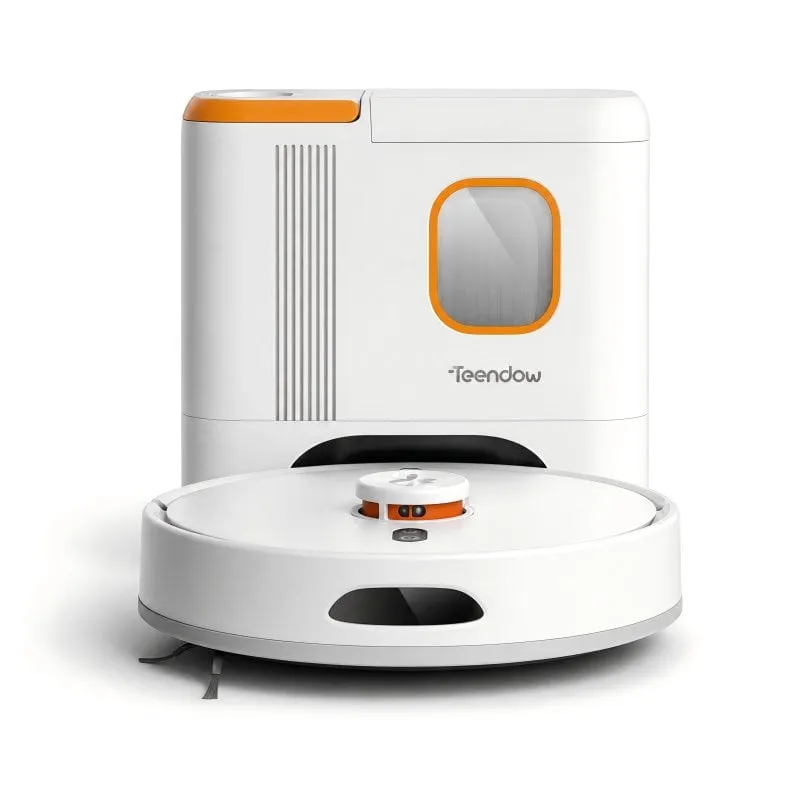 Robot Aspirapolvere Teendow 6000pa con Autosvuotamento Navigazione LDS 3L - immagine 1
