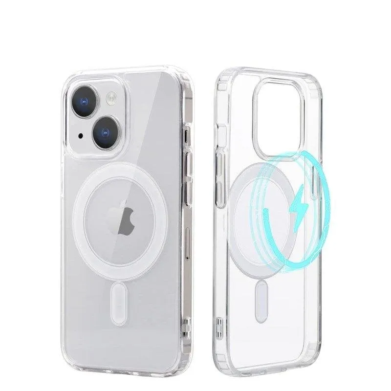 Custodia Trasparente Antishock Dam Electronics in Termoplastica per iPhone 14 Plus - immagine 1