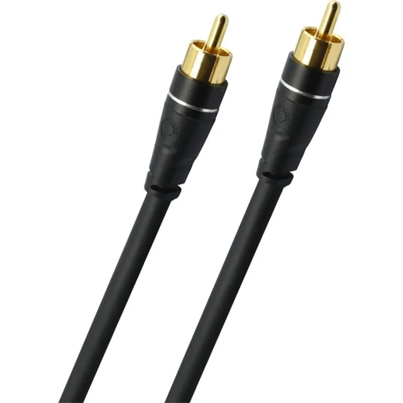 Cavo audio Oehlbach Sub Link RCA maschio 7,5 m nero - immagine 1