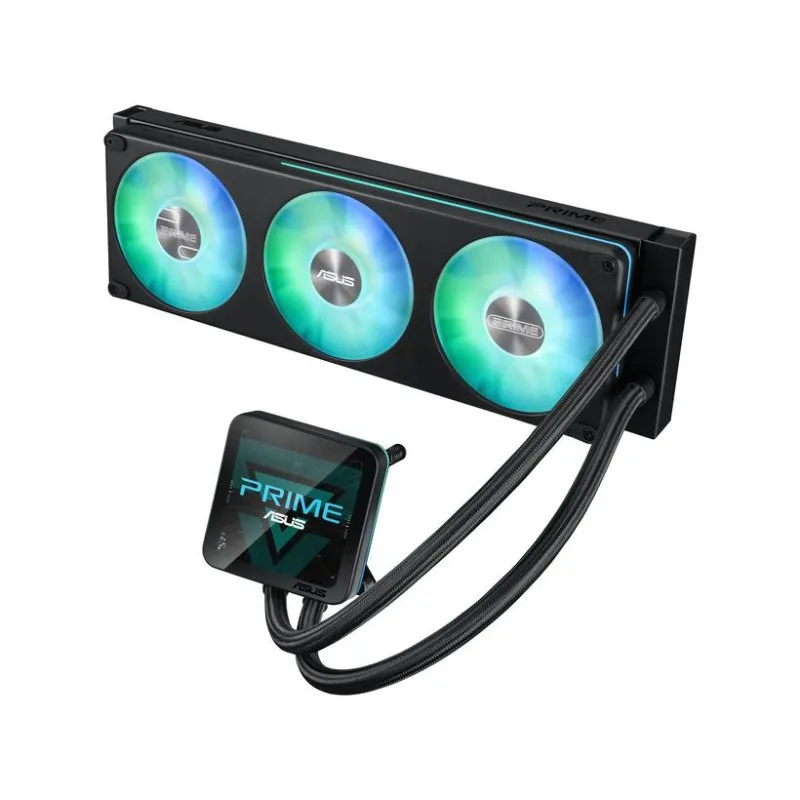 Refrigerazione Liquida ASUS PRIME LC II 360 ARGB LCD 360mm 3 Ventole LED - immagine 1