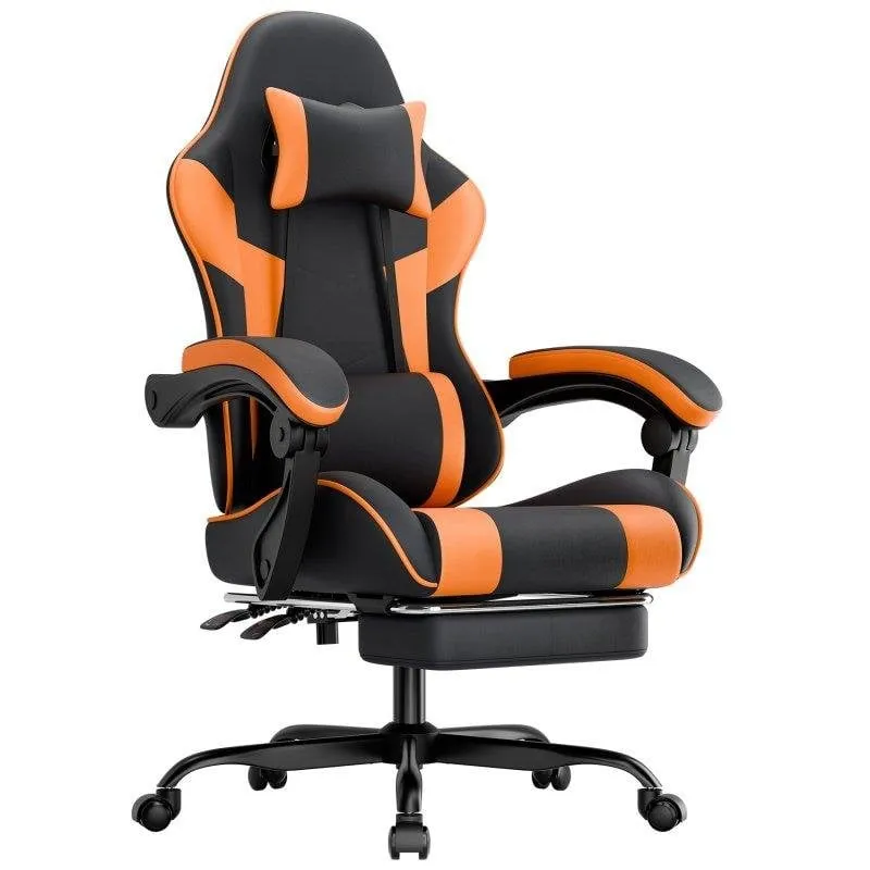 Sedia Gaming Rolipo W3298P Ergonomica Pelle PU Traspirante - immagine 1