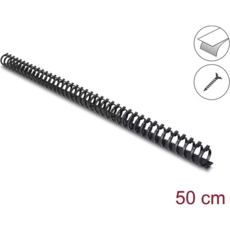Canale cavi flessibile Delock 22075 Montaggio Adesivo e Viti - immagine 1