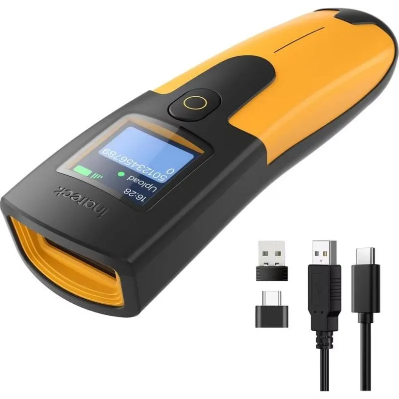 Scanner codice a barre Inateck Nano 230D Bluetooth USB 1D wireless - immagine 1