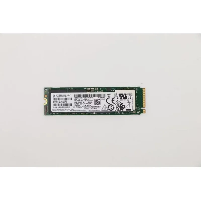 Disco Rigido Lenovo 256GB M.2 2280 SSD PCIe NVMe Garanzia 24 mesi - immagine 1