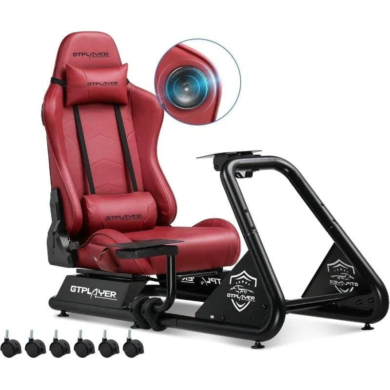 Cockpit Sim Racing GTPLAYER con Altoparlanti e Supporto Regolabile - immagine 1