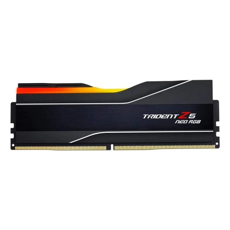 Memoria RAM G.Skill Trident Z5 Neo RGB 16GB 1x16GB DDR5 6000MHz CL30 AMD EXPO Nero - immagine 1