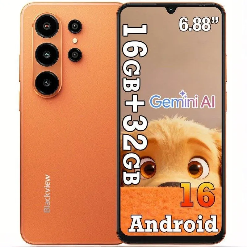 Blackview Wave 10C 4G 4GB 32GB 6.88" Arancione - immagine 1