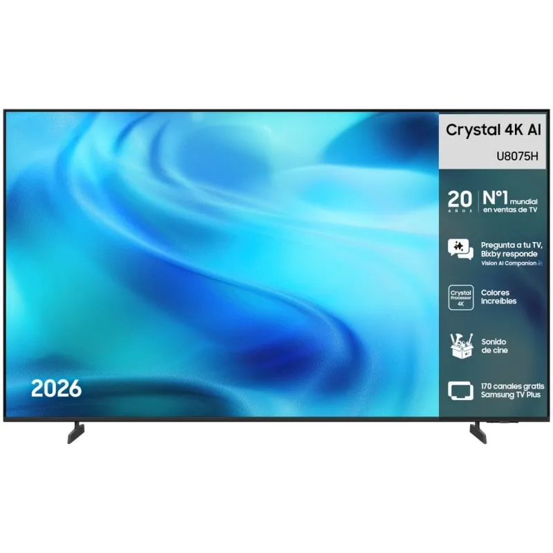 TV Samsung LED TU75U8075HUXXC 75" 4K UltraHD 120Hz Smart TV Tizen HDR10+ Gaming Hub - immagine 1