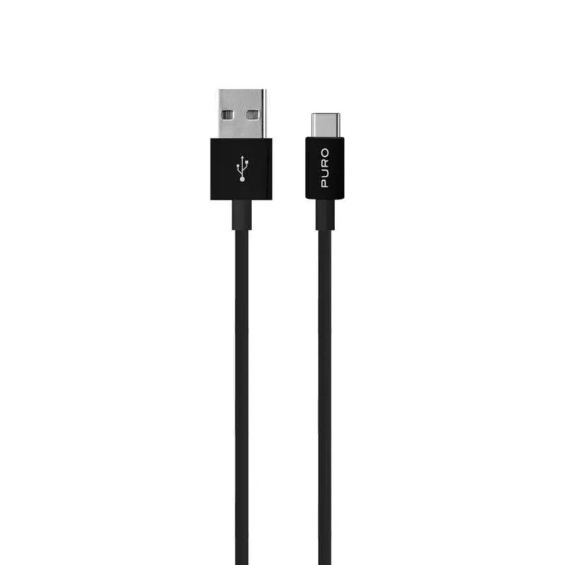 Cavo USB PURO USB A a USB C 1 m USB 3.2 Gen 1 Nero - immagine 1