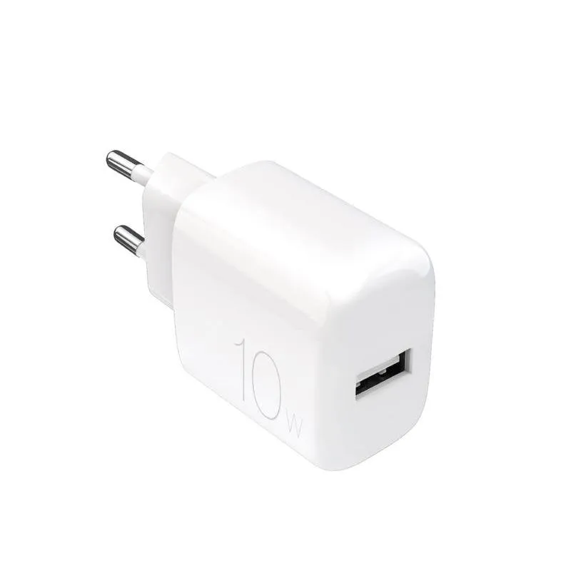 Caricatore USB PURO con Ricarica Veloce 10W Bianco - immagine 1