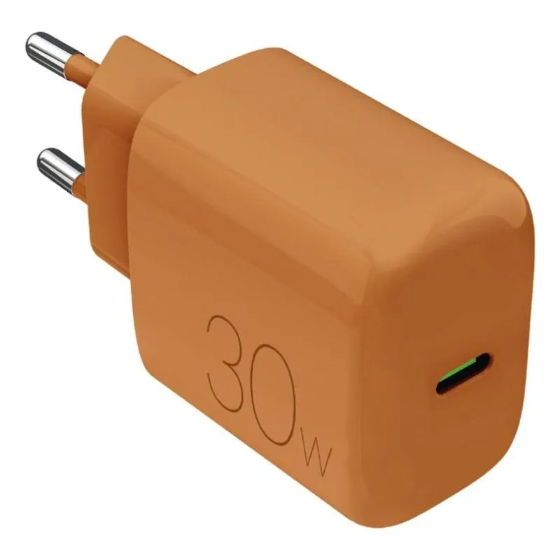 Caricatore PURO SBS Pro Lite USB-C 30W Power Delivery Marrone - immagine 1