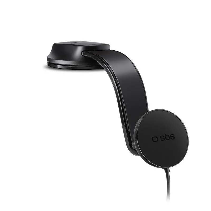 Caricatore wireless auto SBS MagSafe 15W Nero - immagine 1