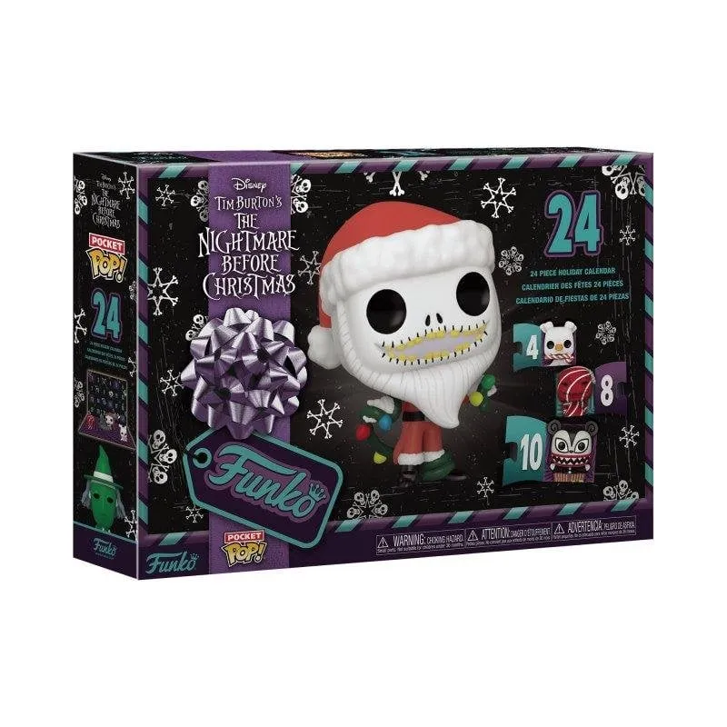 Calendario dell'Avvento Funko Pocket Pop The Nightmare Before Christmas 24 figure - immagine 1