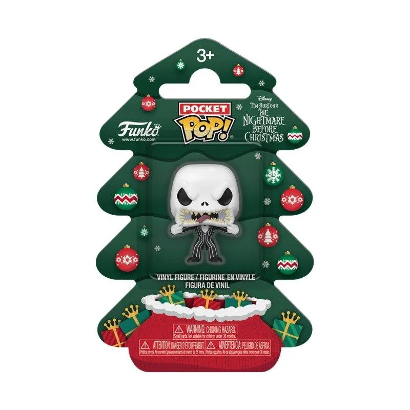 Pocket Pop Funko Tnbc- Jack Edizione Natale - immagine 1
