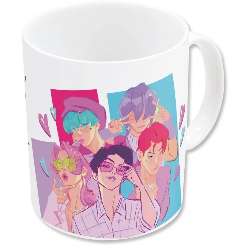 Tazza Saja Boys K-pop Demon Hunters Ceramica 325 ml - immagine 1