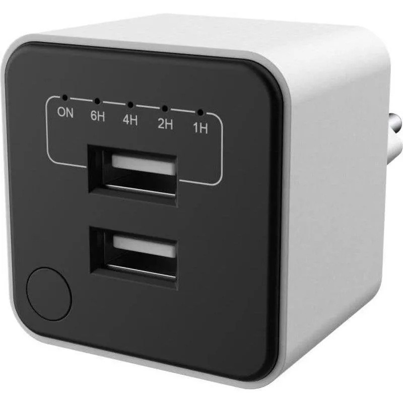 Caricatore Gao USB Doppio 5V 2400mA Timer 1-6h - immagine 1
