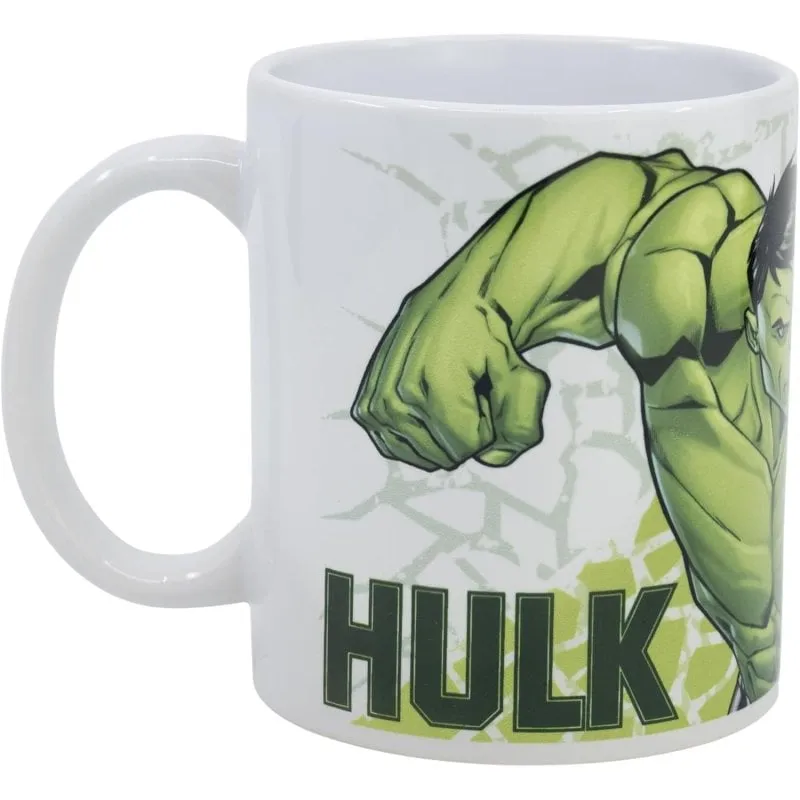 Tazza Marvel Hulk Gli Avengers Ceramica 320 ml Ufficiale - immagine 1