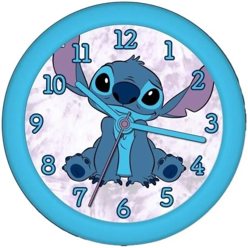 Orologio da Parete Disney Stitch Lilo & Stitch Plastica Blu - immagine 1