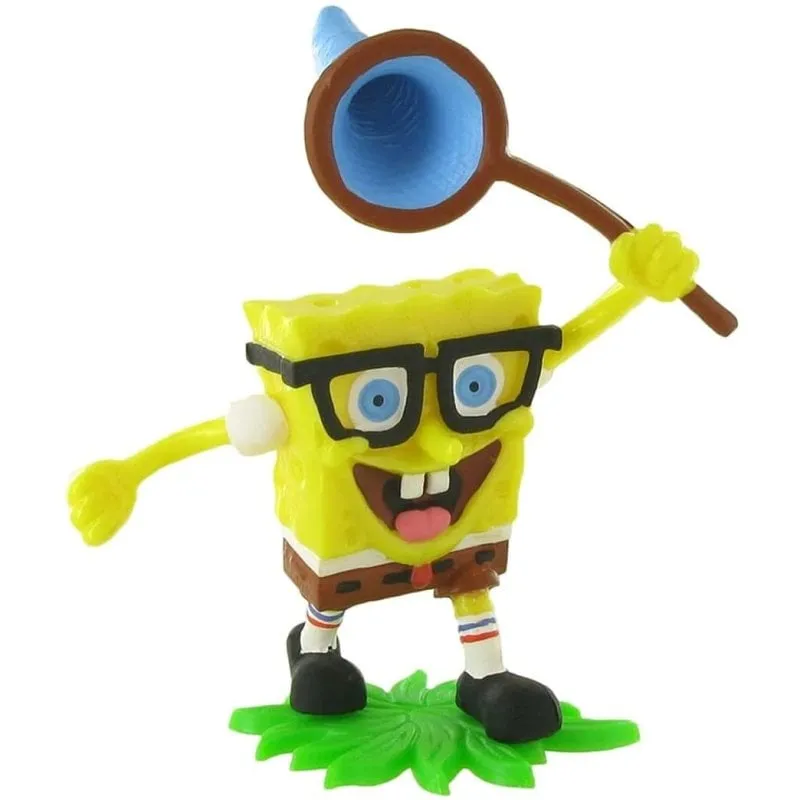 Figura Bob Esponja Comansi Caccia Meduse 6 cm Decorazione Cinema - immagine 1