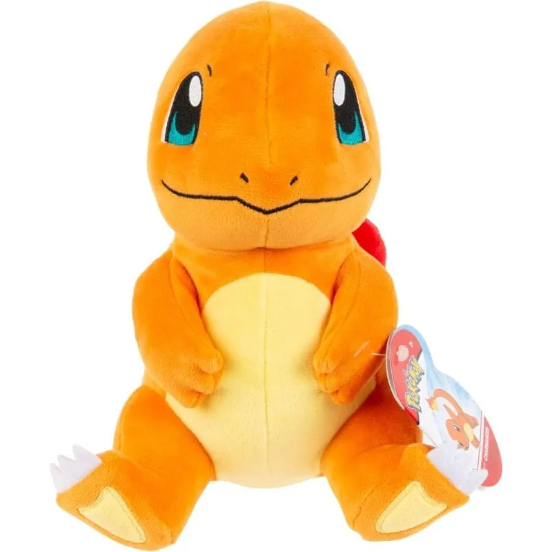 Peluche Pokémon Jazwares Charmander 20 cm Poliestere Ufficiale - immagine 1