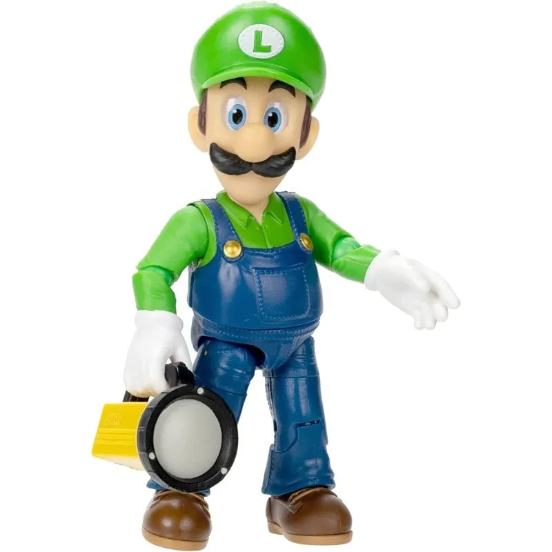 Figura Luigi Jakks Super Mario Bros Il Film Articolata 13 cm - immagine 1