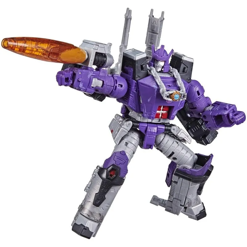 Action Figure Transformers Hasbro Galvatron Kingdom Leader Class 18 cm articolata - immagine 1