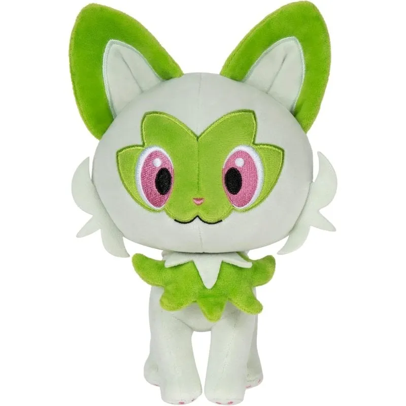 Peluche Pokémon Jazwares Sprigatito 20 cm Verde Ufficiale - immagine 1