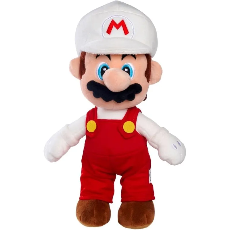 Peluche Nintendo Super Mario Bros Feuer 30 cm Licenza Ufficiale - immagine 1