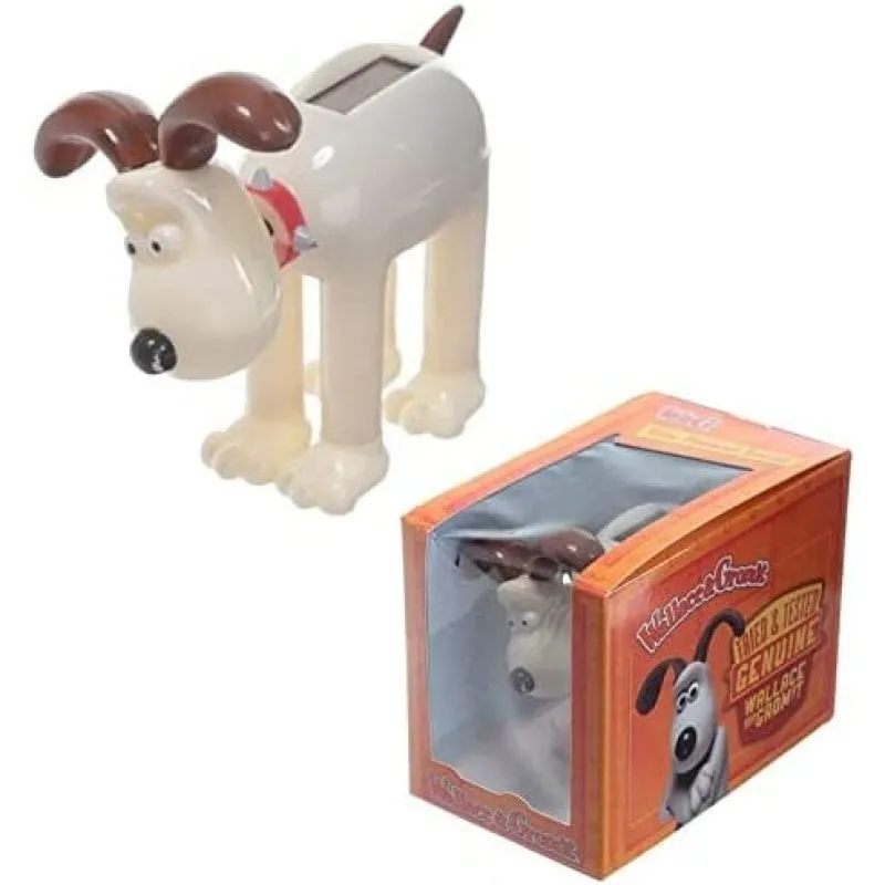 Figura Solare Puckator Gromit Wallace & Gromit 8 cm Movimento Testa e Coda - immagine 1