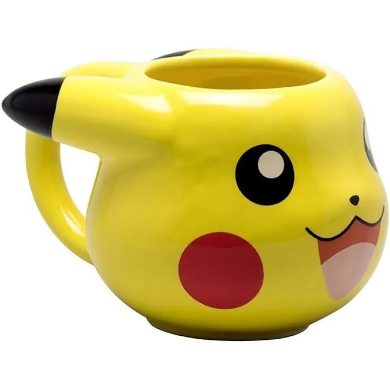 Tazza Pikachu 3D Pokémon Ceramica 500 ml Ufficiale Abystyle - immagine 1