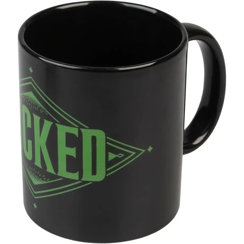 Tazza Ceramica Wicked Part 1 350 ml Nero Verde - immagine 1