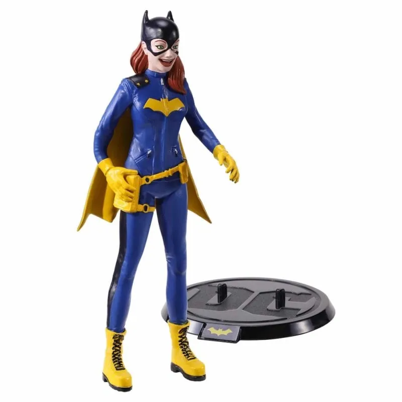 Figura Batgirl Bendyfigs 19 cm PVC Base Espositiva DC - immagine 1