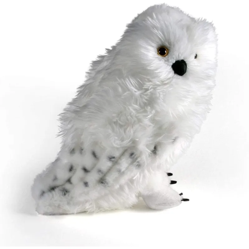 Peluche The Noble Collection Hedwig Harry Potter 25 cm occhi miele - immagine 1
