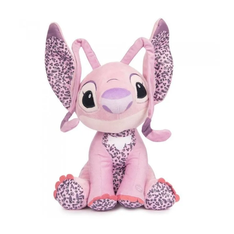 Peluche Disney Angel Lilo & Stitch 30 cm con Suono Ufficiale - immagine 1