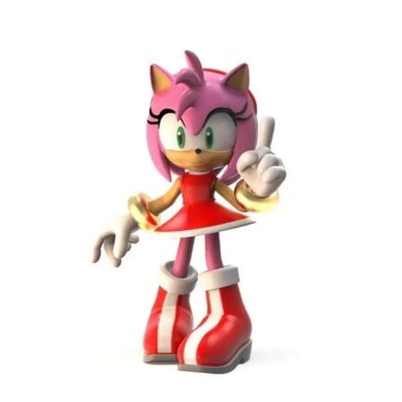 Figura Amy Rose Sonic 9 cm PVC Collezione Sega - immagine 1