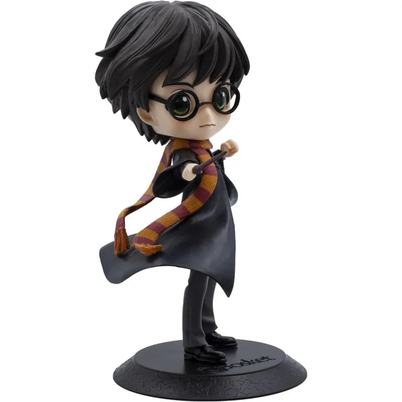 Figura Harry Potter Q Posket Bandai 14 cm Uniforme Hogwarts - immagine 1