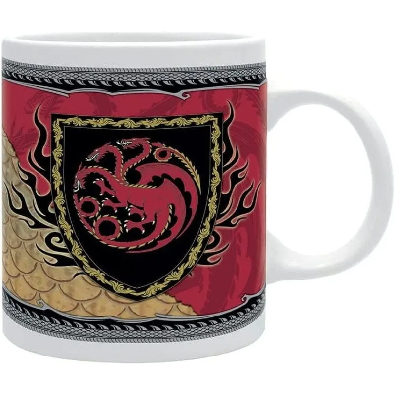 Tazza Ceramica House Of The Dragon Targaryen 320 ml - immagine 1