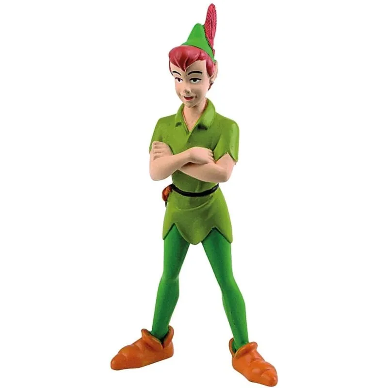 Figura Peter Pan Bullyland 9,5 cm PVC Dipinta a Mano - immagine 1