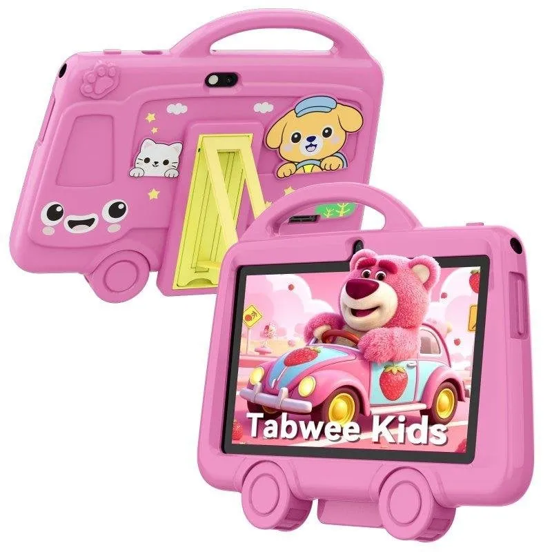 Tablet TABWEE K8 WiFi 7" 2GB 32GB Rosa Stylus Pen - immagine 1
