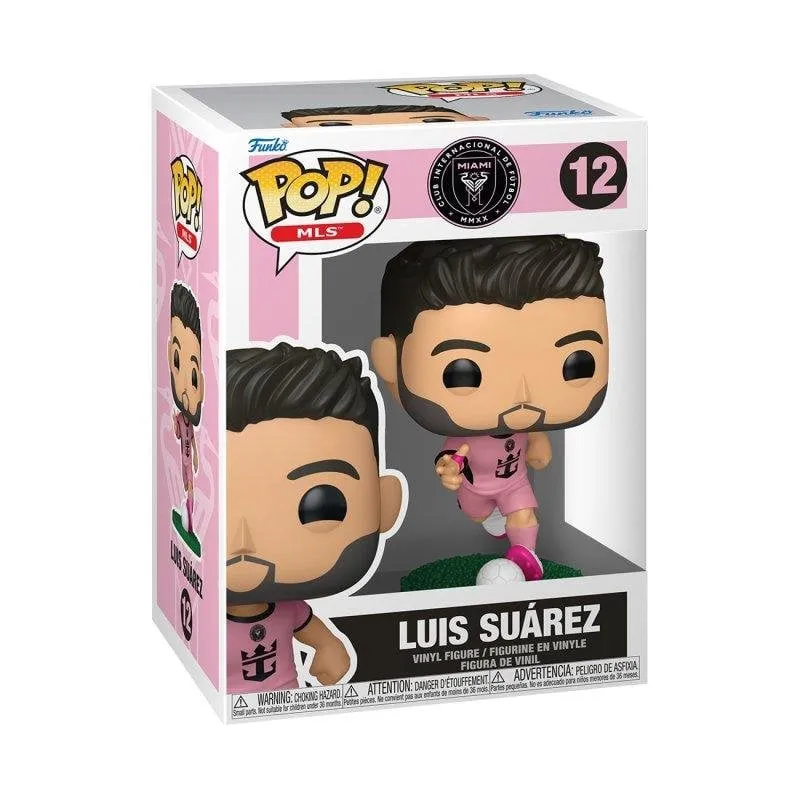 Figura Funko Pop Inter Miami Luis Suárez Edizione Rosa - immagine 1