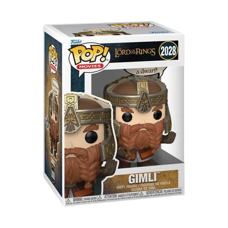 Figura Funko Pop Gimli Il Signore degli Anelli 9,5 cm Vinile - immagine 1