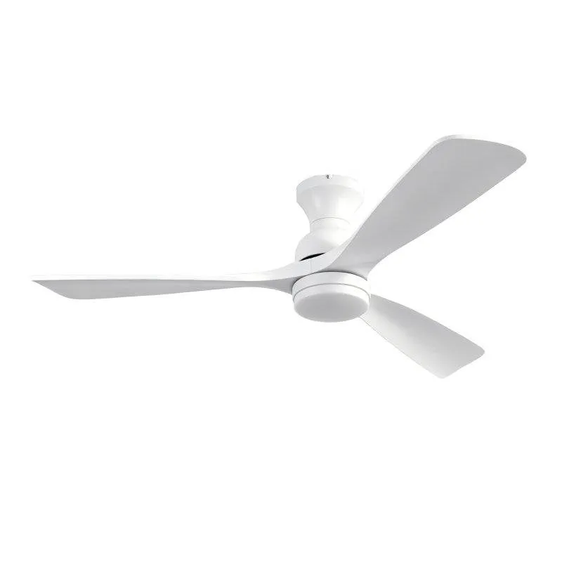 Ventilatore da Soffitto con Luce Welltin EU52WH-1007WH-1L 52'' Motore DC Silenzioso 6 Velocità Telecomando - immagine 1