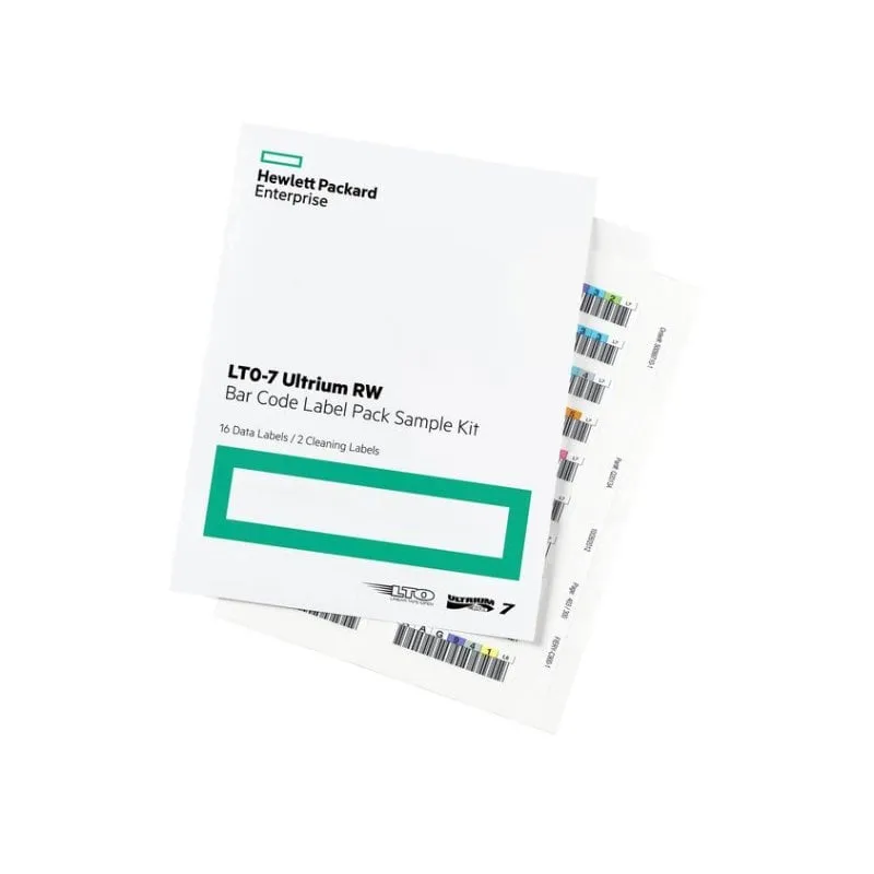 Etichette codice a barre LTO-7 Ultrium RW HPE - immagine 1