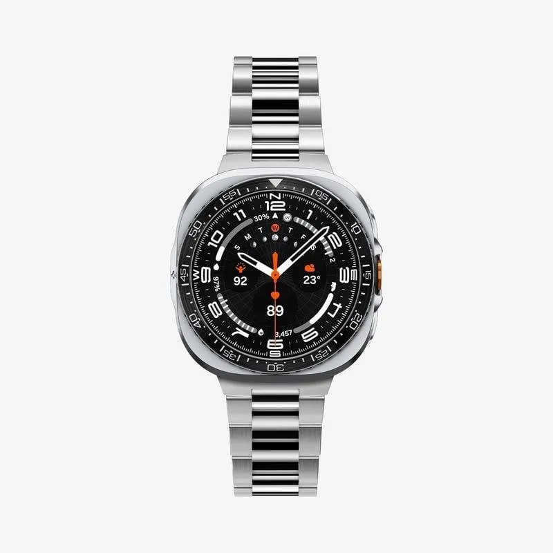 Custodia Spigen Bezel Tune Pro Galaxy Watch Ultra 2 acciaio e PC nero - immagine 1