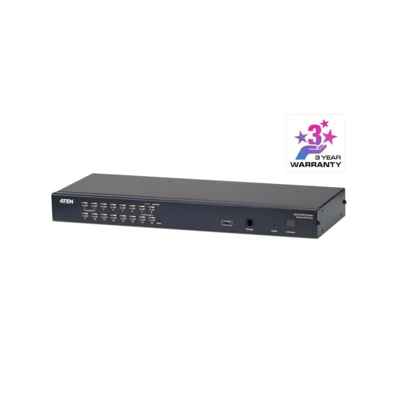 Commutatore KVM ATEN KH1516A 16 porte VGA PS/2 USB - immagine 1