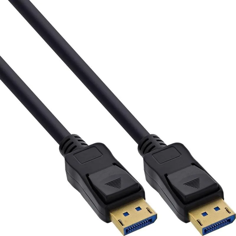Cavo DisplayPort InLine 15803P 3 m DisplayPort 2.1 8K 240 Hz dorato - immagine 1