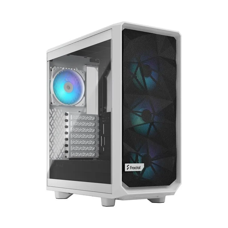 Case PC Fractal Meshify 2 Compact RGB Bianco ATX - immagine 1
