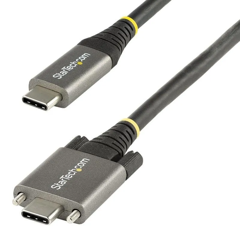 Cavo USB-C StarTech 50cm 10Gbps con Viti Laterali 100W PD - immagine 1