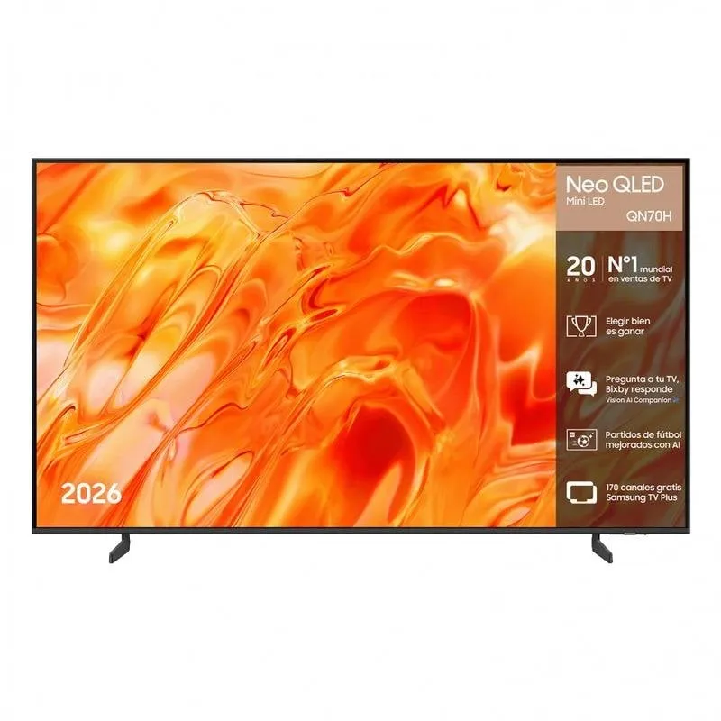 TV Samsung Neo QLED QN70H 50" 4K UltraHD 60Hz Smart TV Tizen HDR10+ Quantum Mini LED - immagine 1