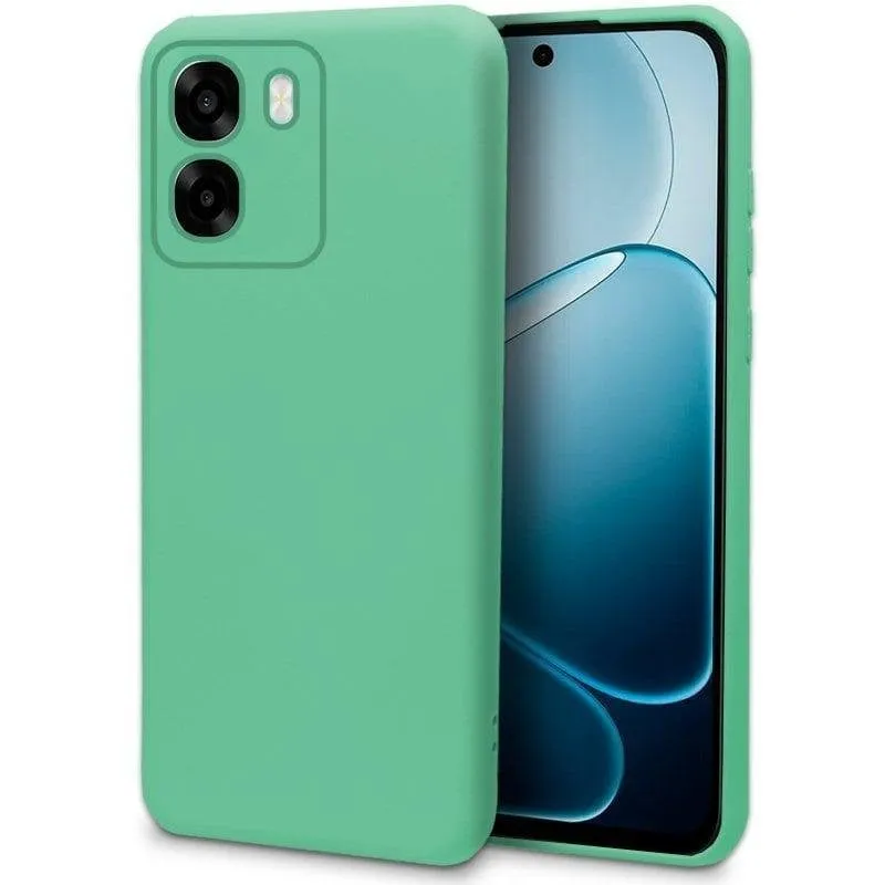 Funda COOL flessibile verde menta per OPPO A6x, A6x 5G, A6k - immagine 1